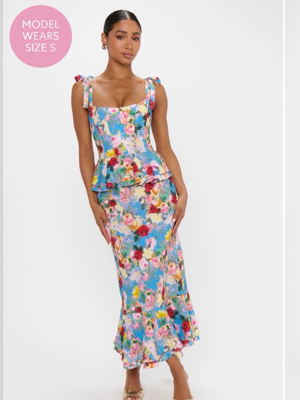Pauline Peplum Dress